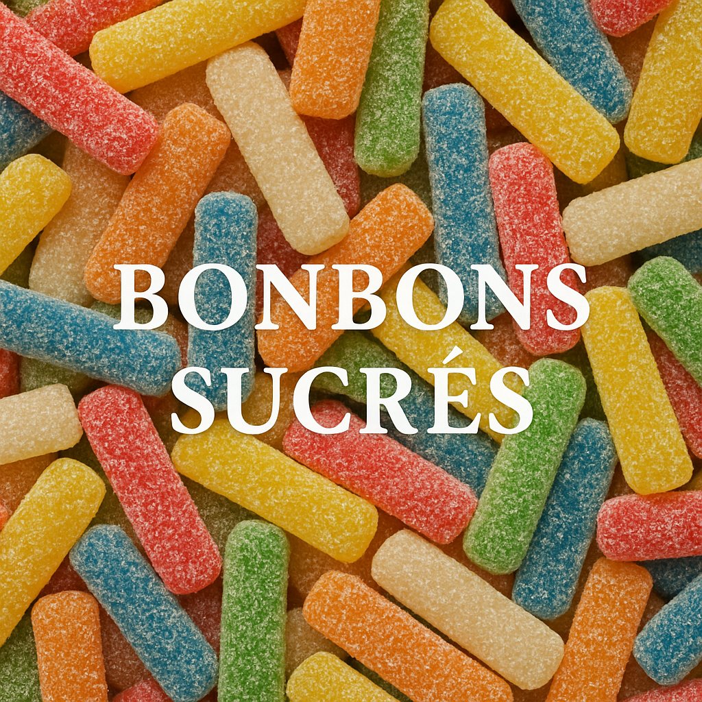 Bonbons sucrés
